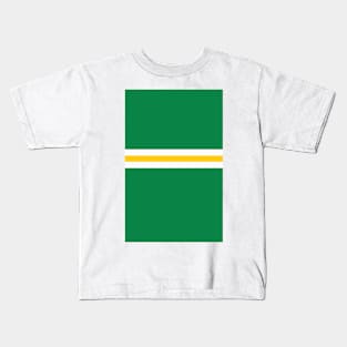 Glasgow Celtic Colours Bar Design Kids T-Shirt